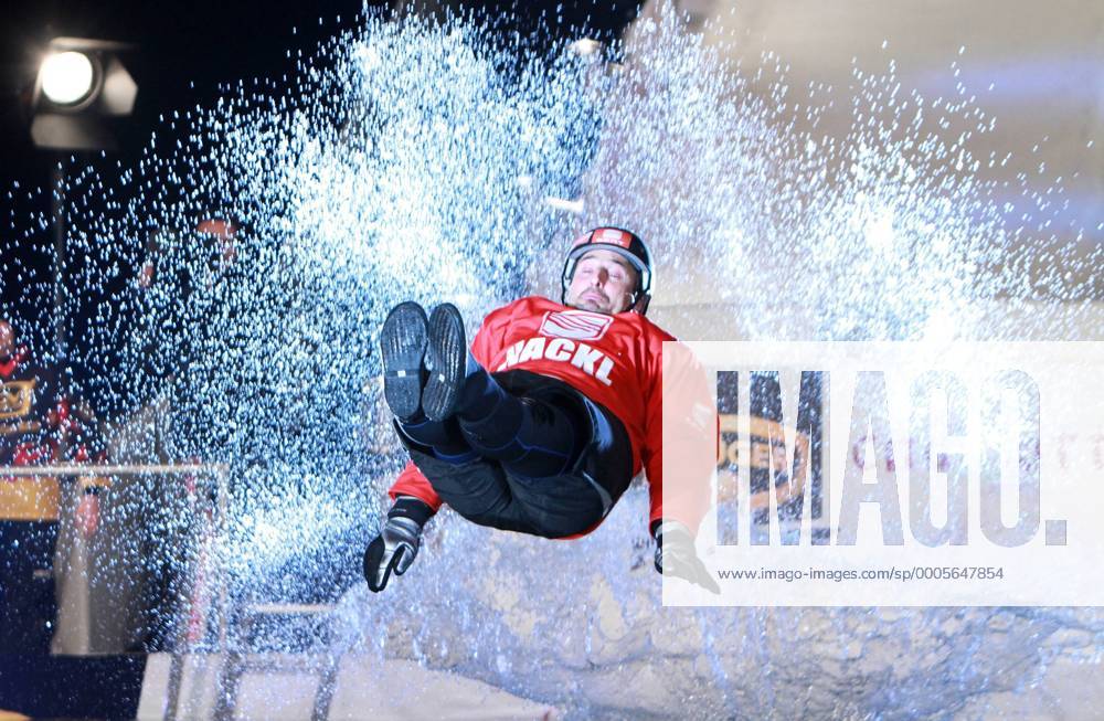 Qualifying Wok-WM Oberhof , 180310 , Qualifying zur Wok-WM hier der ehemalige Rennrodler Georg HACKL (GER) o0 Rodeln, Herren