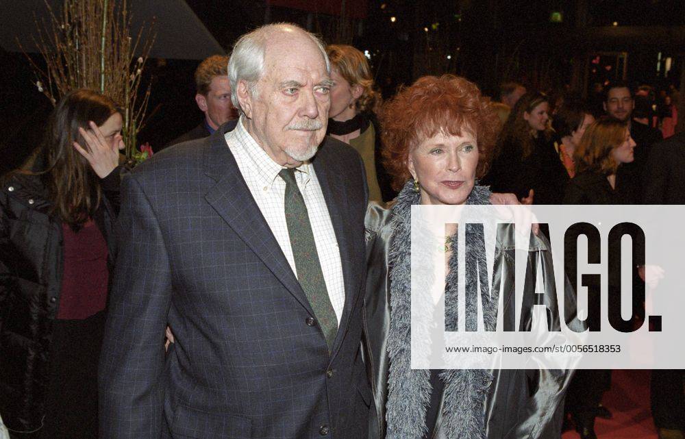 Berlinale 2002, 52. Internationale Filmfestspiele Berlin Berlin Film Festival, Tag 5 Robert Altman mit Frau Kathryn Reed Altman