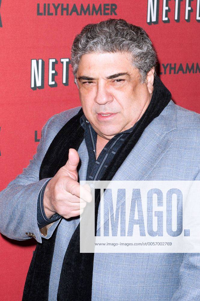 Vincent Pastore, der Schauspieler bei der Lilyhammer Kinopremiere 1.2.2012 in New York Lilyhammer Kino Premiere in New York, 2012