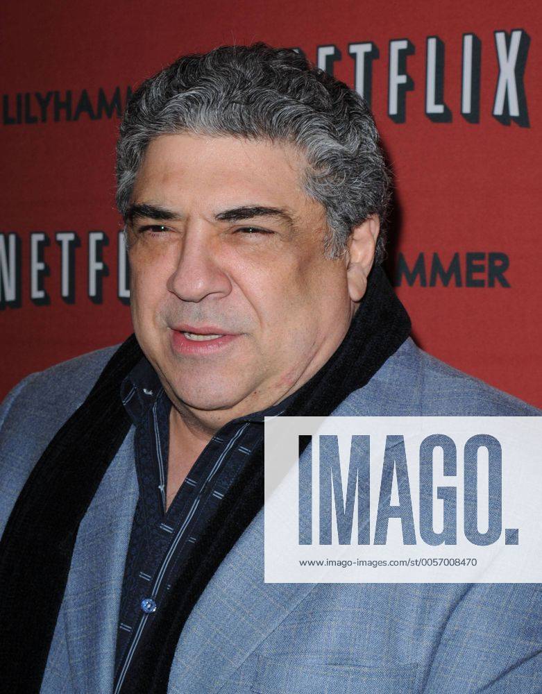 Vincent Pastore PREMIERE FOR LILYHAMMER A NETFLIX ORIGINAL SERIES New York NYPix PicturePerfect