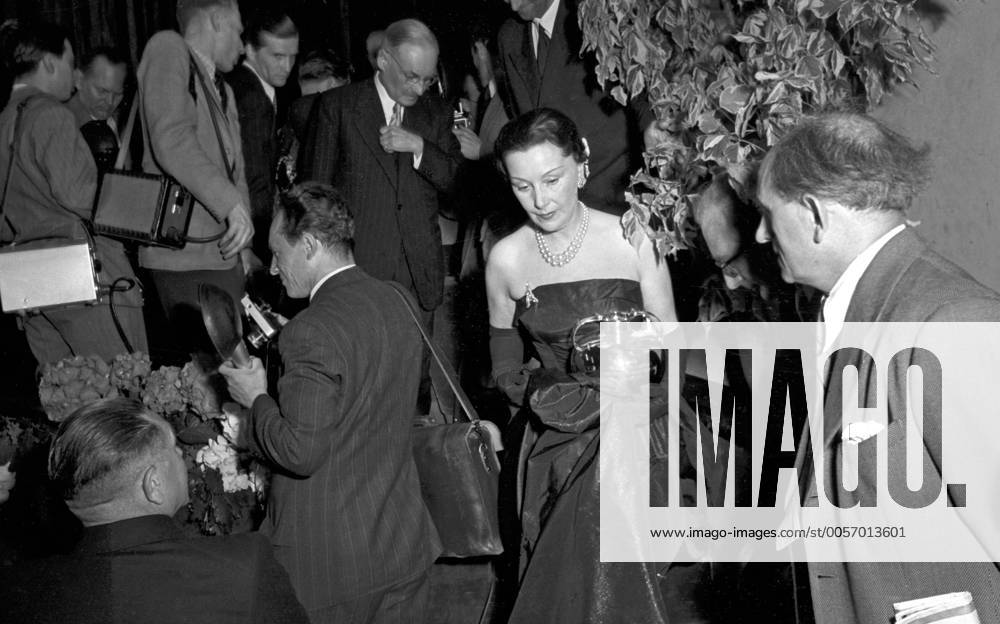 1. Internationale Filmfestspiele Berlin 1st Berlin Film Festival (Berlinale), 06.-17. Juni 1951 Lil Dagover