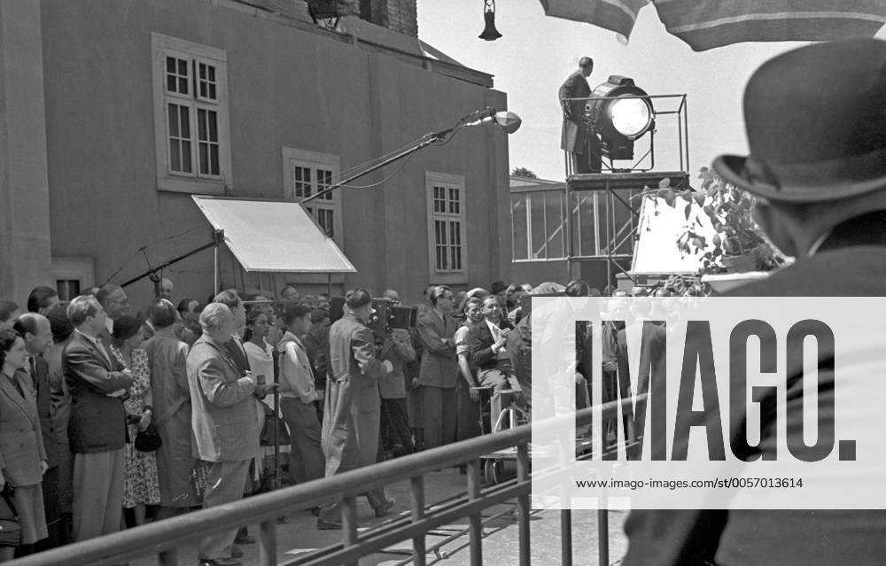 1. Internationale Filmfestspiele Berlin 1st Berlin Film Festival (Berlinale), 06.-17. Juni 1951 Dreharbeiten