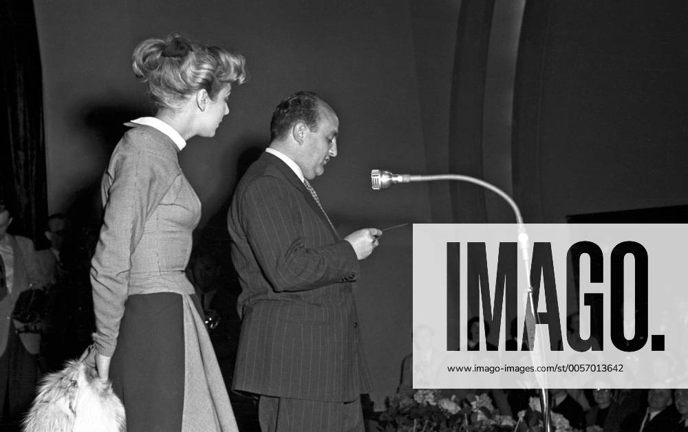 1. Internationale Filmfestspiele Berlin 1st Berlin Film Festival (Berlinale), 06.-17. Juni 1951 France Roche, Bernard Blier