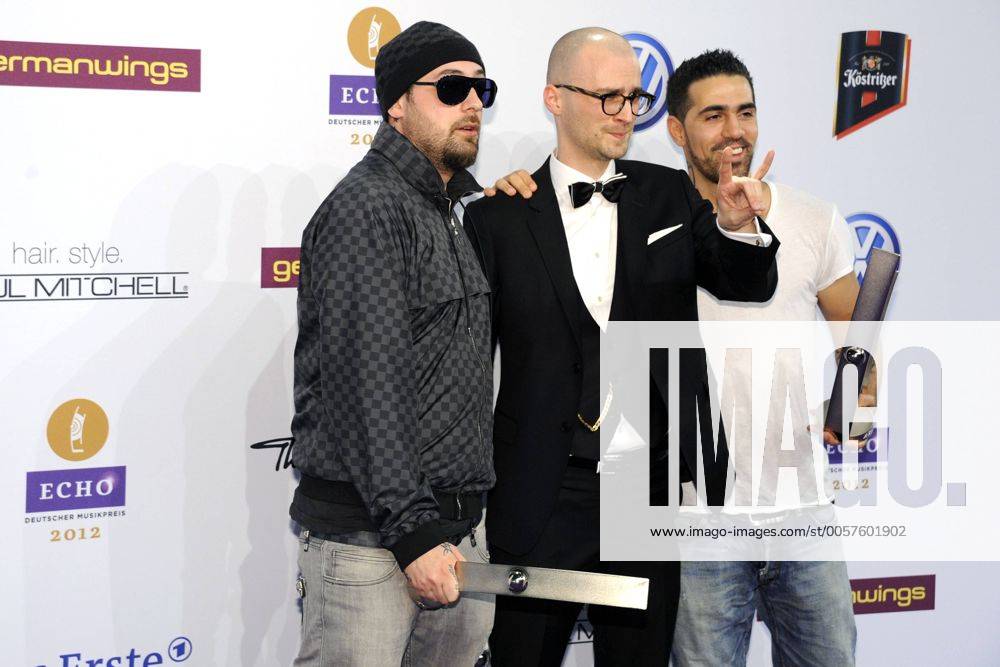 Sido, Spekta, Bushido Echo 2012 - Verleihung vom Musikpreis der Deutschen Phono-Akademie im Palais am Funkturm, Berlin Foto:xU.xGeislerx xFuturexImage