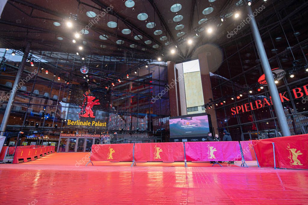 Facade of the Berlinale Palast in Berlin or the Theater am Potsdamer Platz.