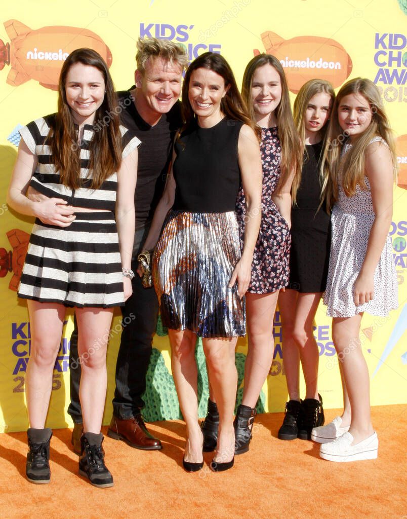 Gordon Ramsay at the Nickelodeon's 28th Annual Kids' Choice Awards held at the Forum in Inglewood, USA on March 28, 2015. Credit: Lumeimages.com