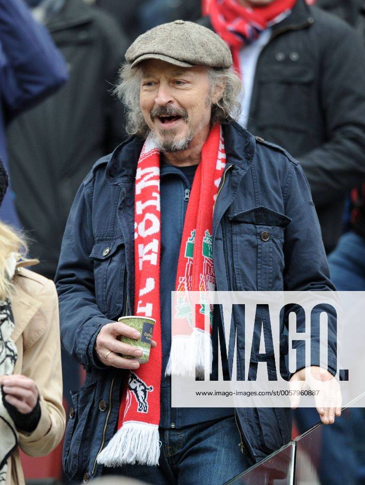 Fussball, Saison 2011-2012, 1. Bundesliga, 34. Spieltag, 1. FC Köln - FC Bayern München 1-4, BAP Sänger Wolfgang Niedecken