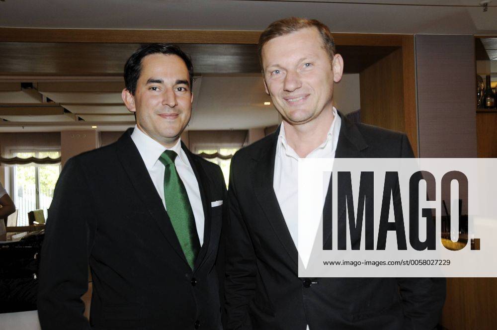 Emiko Restaurant im Louis Hotel in München - Im Bild: Direktor Andre Garcia, Rudi Kull