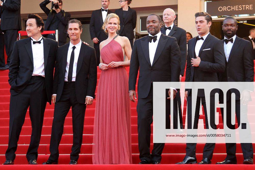 John Cusack, Matthew McConaughey, Nicole Kidman, David Oyelowo und Zac Efron bei der The Paperboy Kino Premiere am 24.5.2012 im Rahmen vom 65 Cannes Film Festival 2012 Cannes Filmfest- The Paperboy Premiere