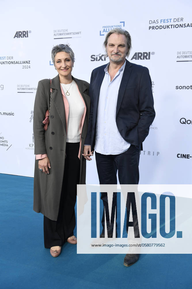 Stefan Jürgens and Boriana Rosenmüller at the FEST DER PRODUKTIONSALLIANZ in Berlin 13 06 2024