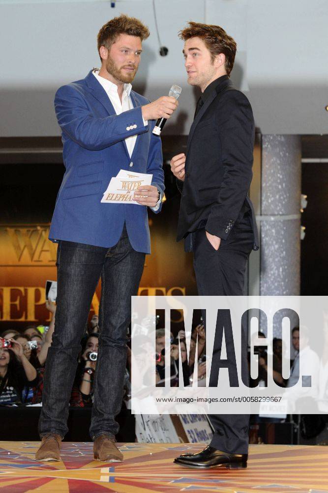 UK Premiere von Water for Elephants Wasser für die Elefanten im Vue Cinema Westfield, Shepherd s Bush, London Robert Pattinson