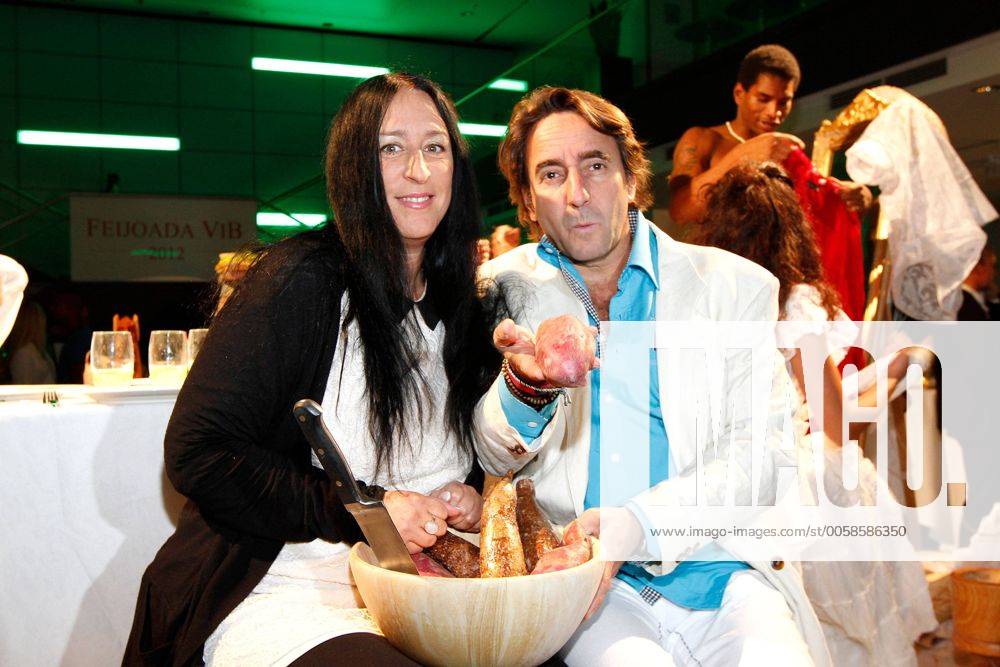 Dieter Landuris und seine Ehefrau Natascha bei der Feijoada VIB 2012 Brasilien Gala und der Verleihung vom VIB Award am 13.10.2012 in München Feijoada VIB 2012 Gala und VIB Award in Muenchen
