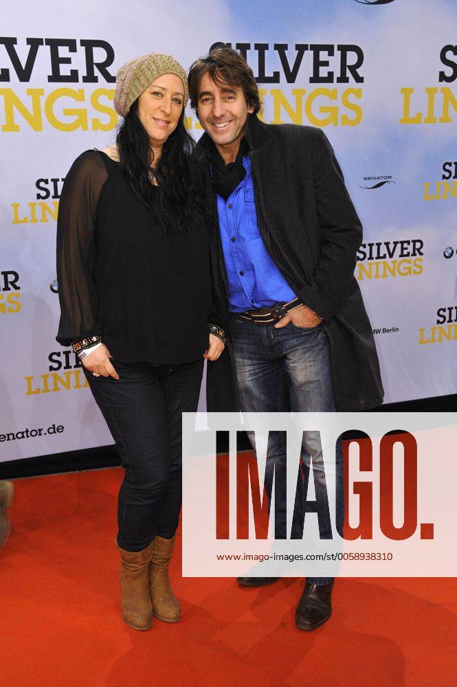 Dieter Landuris und seine Ehefrau Natascha bei der Silver Linings Kino Premiere am 20.12.2012 in Berlin Silver Linings Kino Premiere in Berlin, 2012