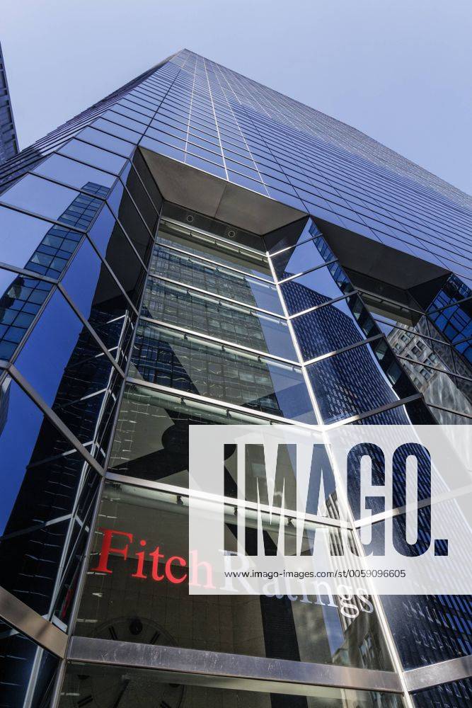 Hauptsitz Fitch Ratings, Finanzdistrikt Manhattan, New York,