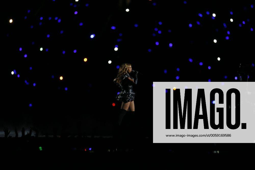 Beyonce Knowles performs during the Halftime Show during Super Bowl XLVII at the Mercedes-Benz Superdome in New Orleans. 150831