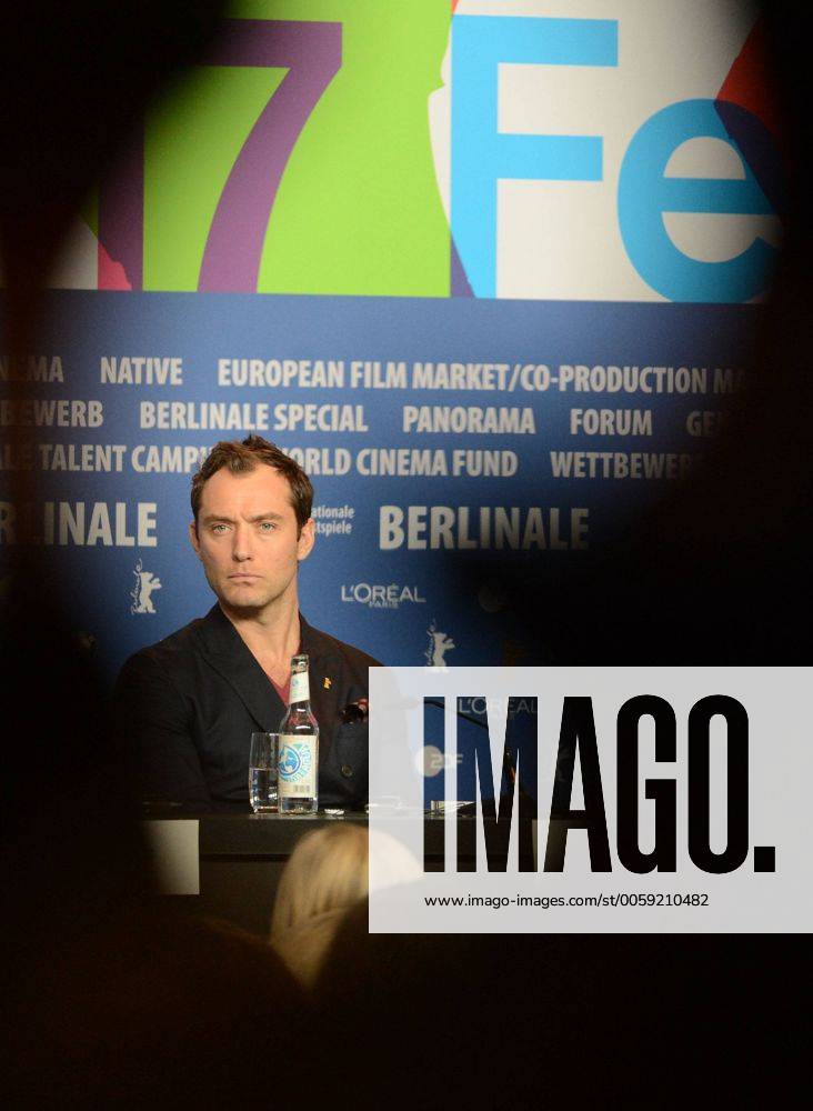 Schauspieler Jude Law während der Pressekonferenz zum Film -SIDE EFFECTS- anlässlich der 63. Internationalen Filmfestspiele in Berlin 63. Internationale Filmfestspiele Berlin _SNP1726