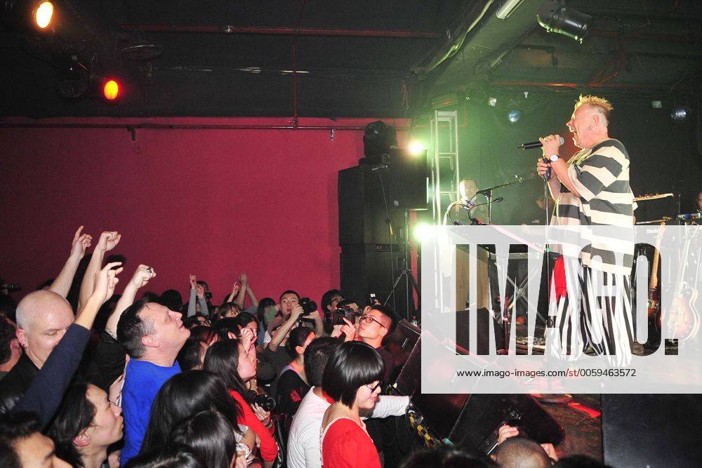 British singer John Lydon performs with his band Public Image Limited (PiL) at a live show in Beijing, capital of China, March 30, 2013. The performance was the band s first show in China led by John Lydon, better known as Johnny Rotten from his days as lead singer in the British punk band Sex Pistols. (Xinhua Xiao Xiao) (cxy) CHINA-BEIJING-JOHN LYDON-PERFORMANCE (CN)
