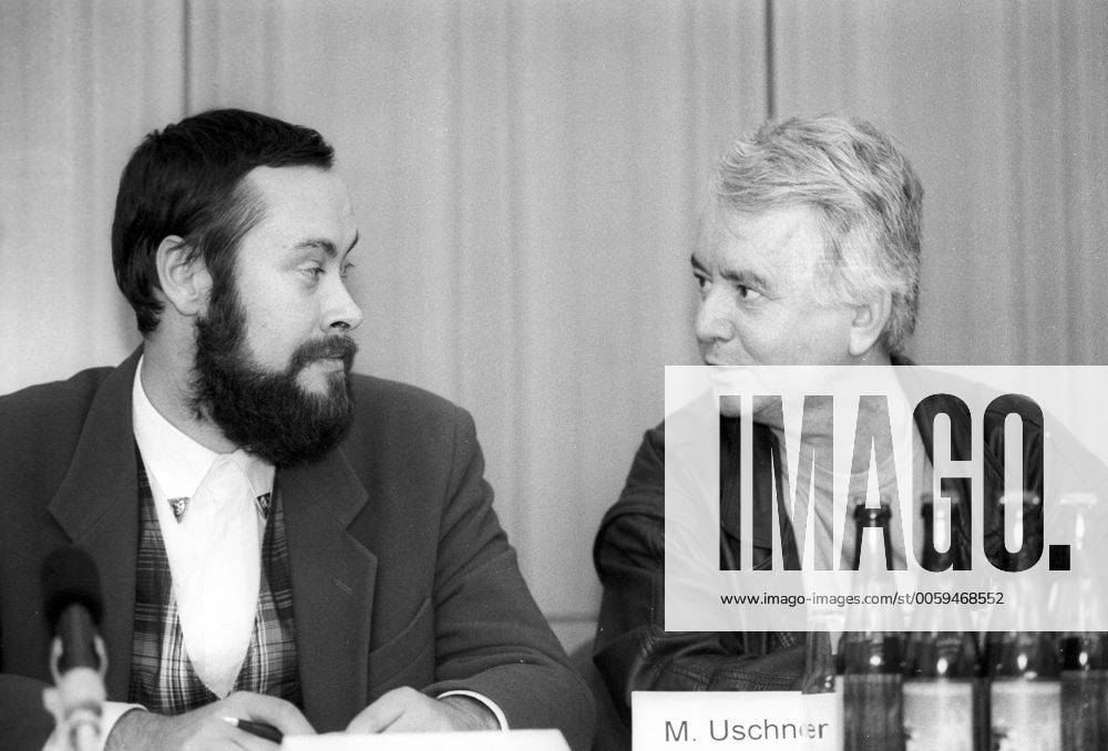 Gesprächsrunde des Kautsky-Bernstein-Kreises e.V. in Berlin: Manfred Uschner (re.) und Thomas Krüger (Deutschland SPD)