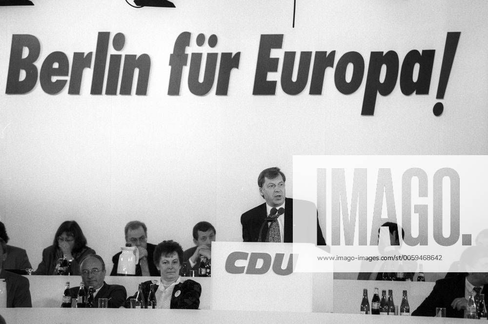 Landesparteitag der CDU in Berlin: Eberhard Diepgen (Deutschland CDU Regierender Bürgermeister Berlin)