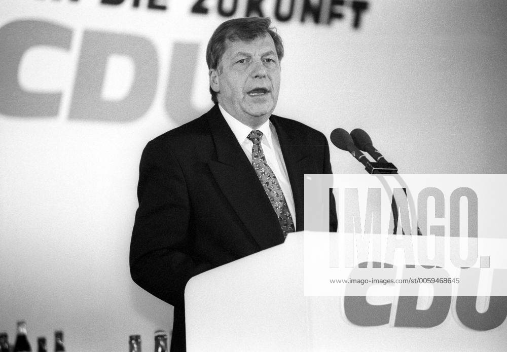 Landesparteitag der CDU in Berlin: Eberhard Diepgen (Deutschland CDU Regierender Bürgermeister Berlin)