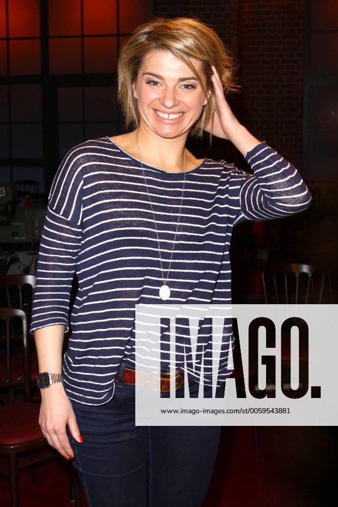 Sabine Heinrich bei der Aufzeichnung der WDR-Talkshow Kölner Treff im WDR Studio BS2. Köln, 19.04.2013 Foto:xFuturexImage