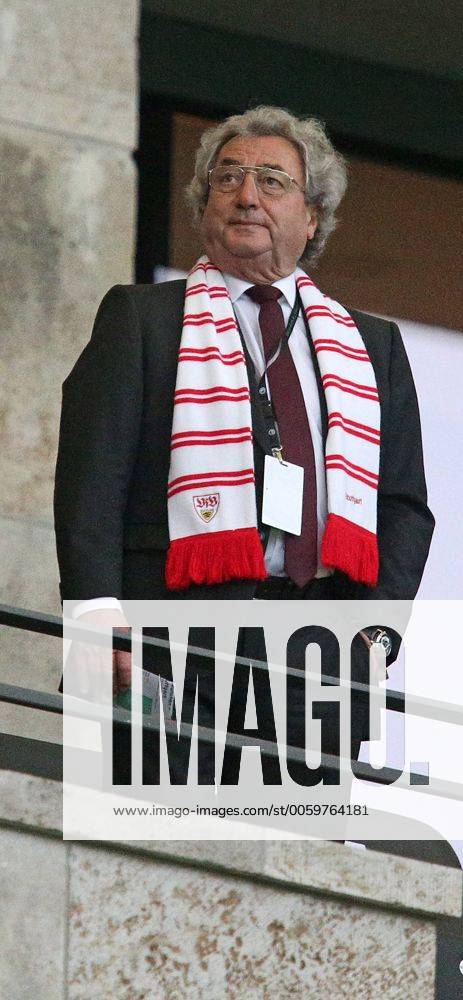 Fussball DFB-Pokalfinale 2013, FC Bayern München - VfB Stuttgart , im Olympiastadion Berlin. Aufsichtsratvorsitzender Dr. Dieter Hundt (Stuttgart) auf der Tribüne 01.06.2013, Fussball DFB-Pokalfinale, Bayern München - Stuttgart