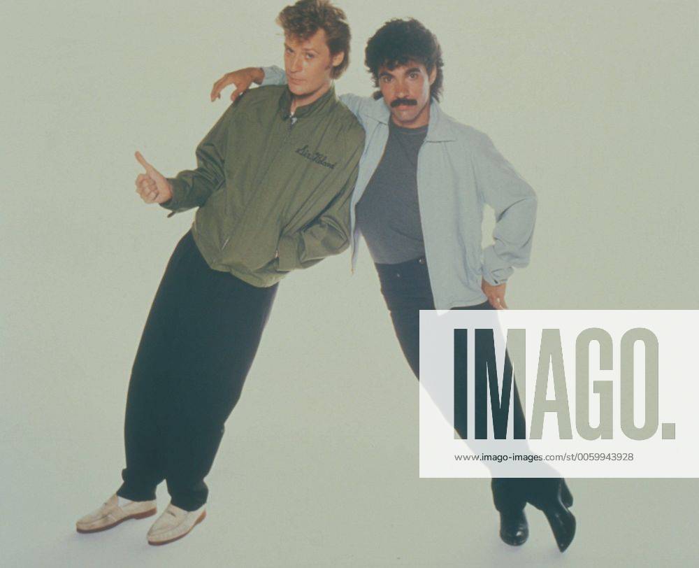Hall and Oates publicity shot from the 1980s, Mode, 1980er, 80er Jahre UnitedArchives00131845