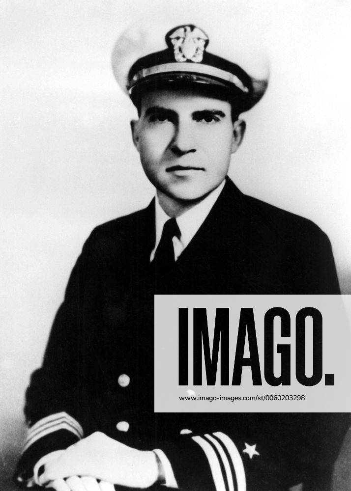 Richard Nixon served in the Navy in World War II entering as a Lieutenant in 1942 and leave as Lieutenant Commander with two commendations as well as battle stars. 1942 UnitedArchives01006842
