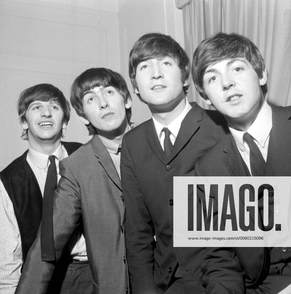 New York: Beseiges by fans in the Plaza Hotel here, The Beatles find that the telephone is the safest link with the outside world. The four Merseyside Lads, (left-right) Ringo Starr, John Lennon, Paul McCartney and George Harrison, are pictured in their hotel room on Saturday. Later McCartney, Lennon and Starr managed to duck the fans and spend some time sightseeing in nearby Central Park. George was confined to bed with a cold and sore throat, but managed to make a sufficient enough recovery to appear on the Ed Sullivan T.V. Show last night. 10 february 1964 Â UnitedArchives01014651