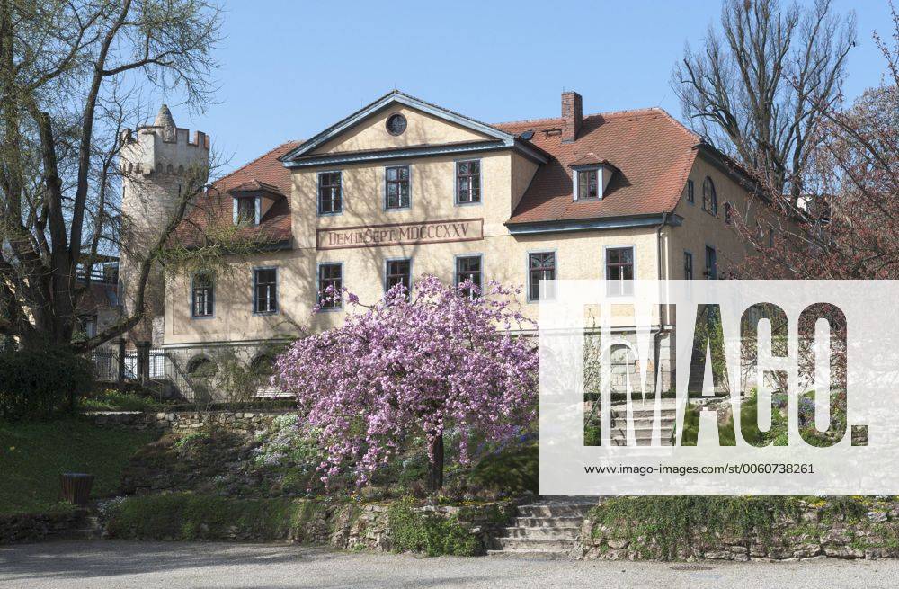 Inspektorhaus mit Goethe-Gedenkstätte im Botanischen Garten der Friedrich-Schiller-Universität, Jena, Thüringen, Deutschland, Europa iblhwo03781650