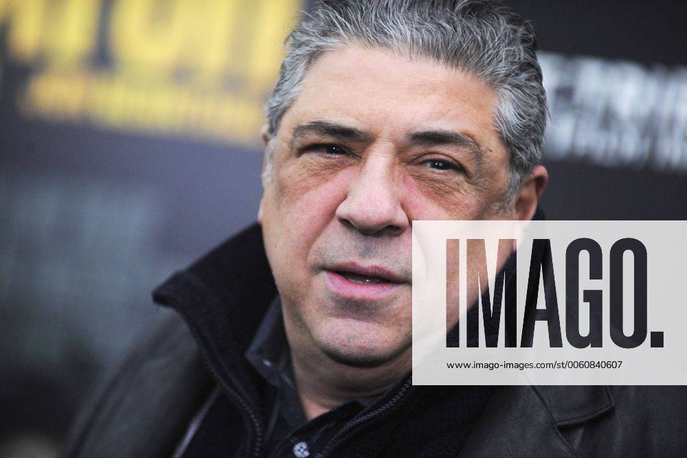 Vincent Pastore beim Special Screeening von Grudge Match Zwei vom alten Schlag zu Gunsten vom Tribeca Film Insititute im Ziegfeld Theater. New York, 16.12.2013 Foto:xD.Tinex xFuturexImage
