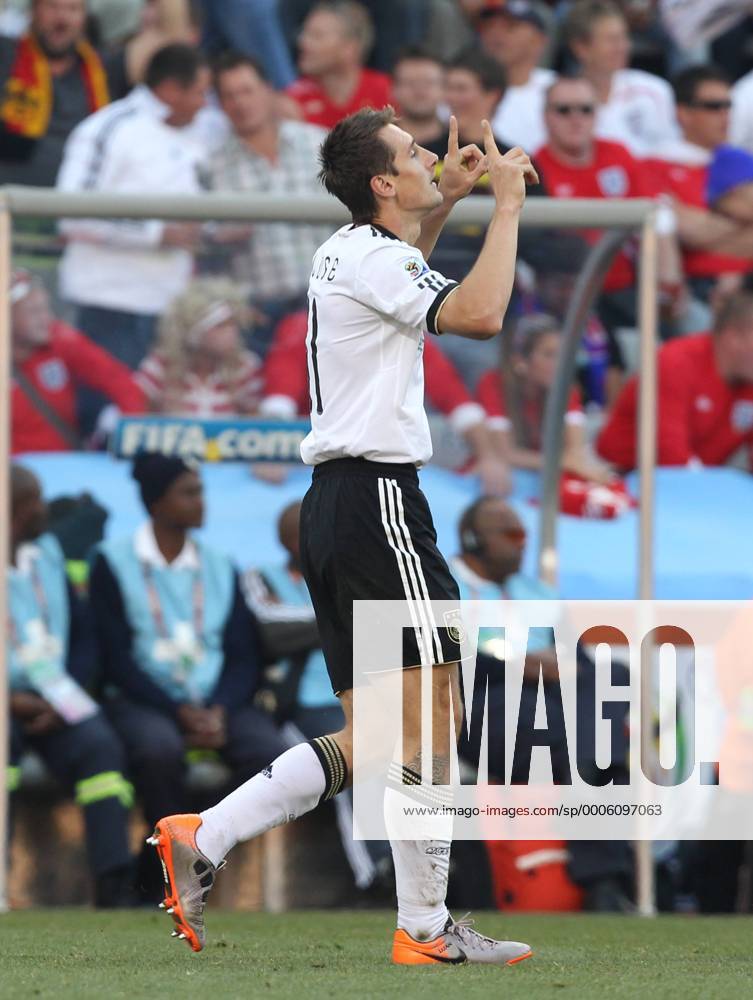 FIFA Weltmeisterschaften 2010, Achtelfinale , Deutschland Miroslav Klose jubel o0 Freude