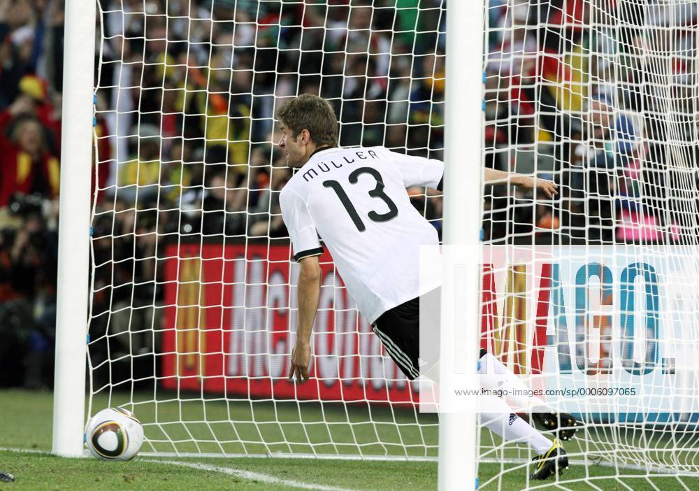 FIFA Weltmeisterschaften 2010, Achtelfinale , Deutschland, Thomas Müller erzielte das 4:0 o0 Tor