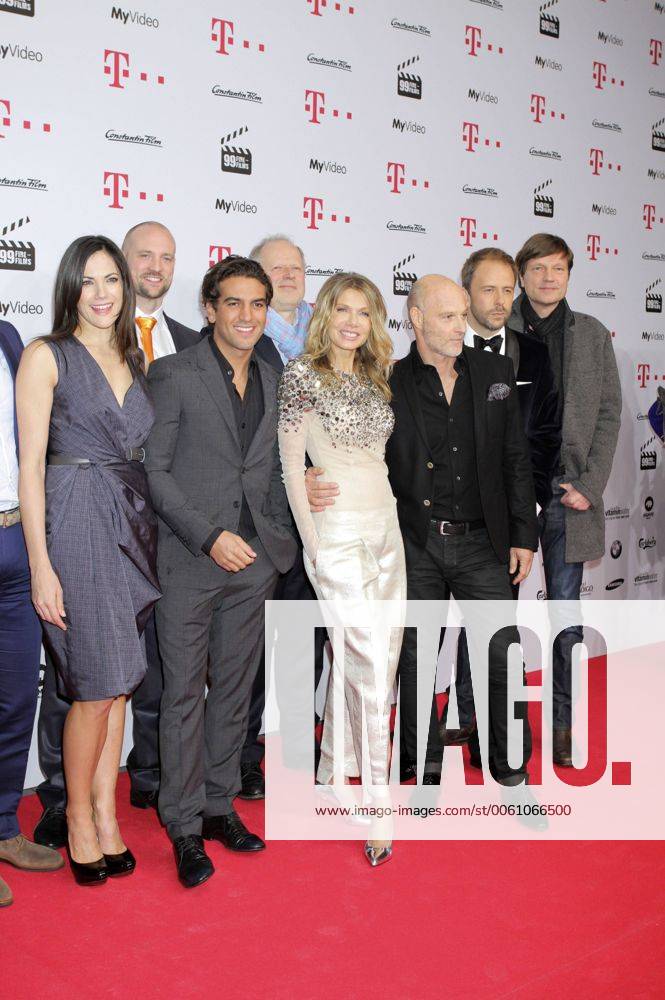 The Jury with Bettina Zimmermann, Elyas M Barek, Axel Milberg, Ursula Karven and Simon Licht attending the 99Fire Films Award at the 64th Berlin International Film Festival Berlinale 2014 on February 13, 2014 in Berlin, Germany. Foto:xS.xSchrapsx xFuturexImage