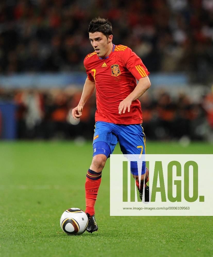 FUSSBALL WM 2010 ACHTELFINALE 29.06.2010 Spanien - Portugal David VILLA (Spanien)
