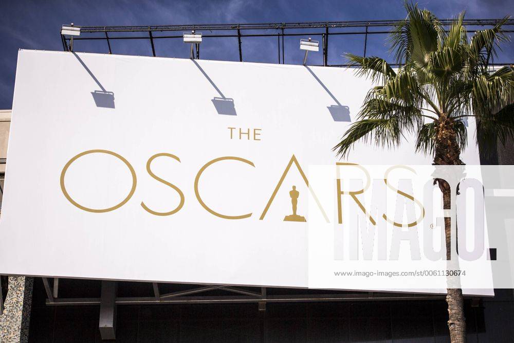 Vorbereitungen für die Verleihung der Oscars im Dolby Theatre in Hollywood, Los Angeles NEWS : Preparatifs Oscars - Los Angeles - 25 02 2014 ChrisElise PanoramicUSA