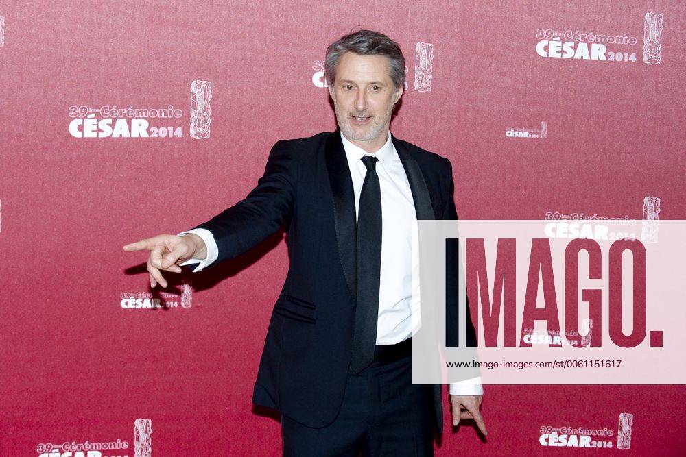 Antoine De Caunes CELEBRITES : 39e ceremonie des Cesar - Recompenses - 28 02 2014 JBAutissier Panoramic