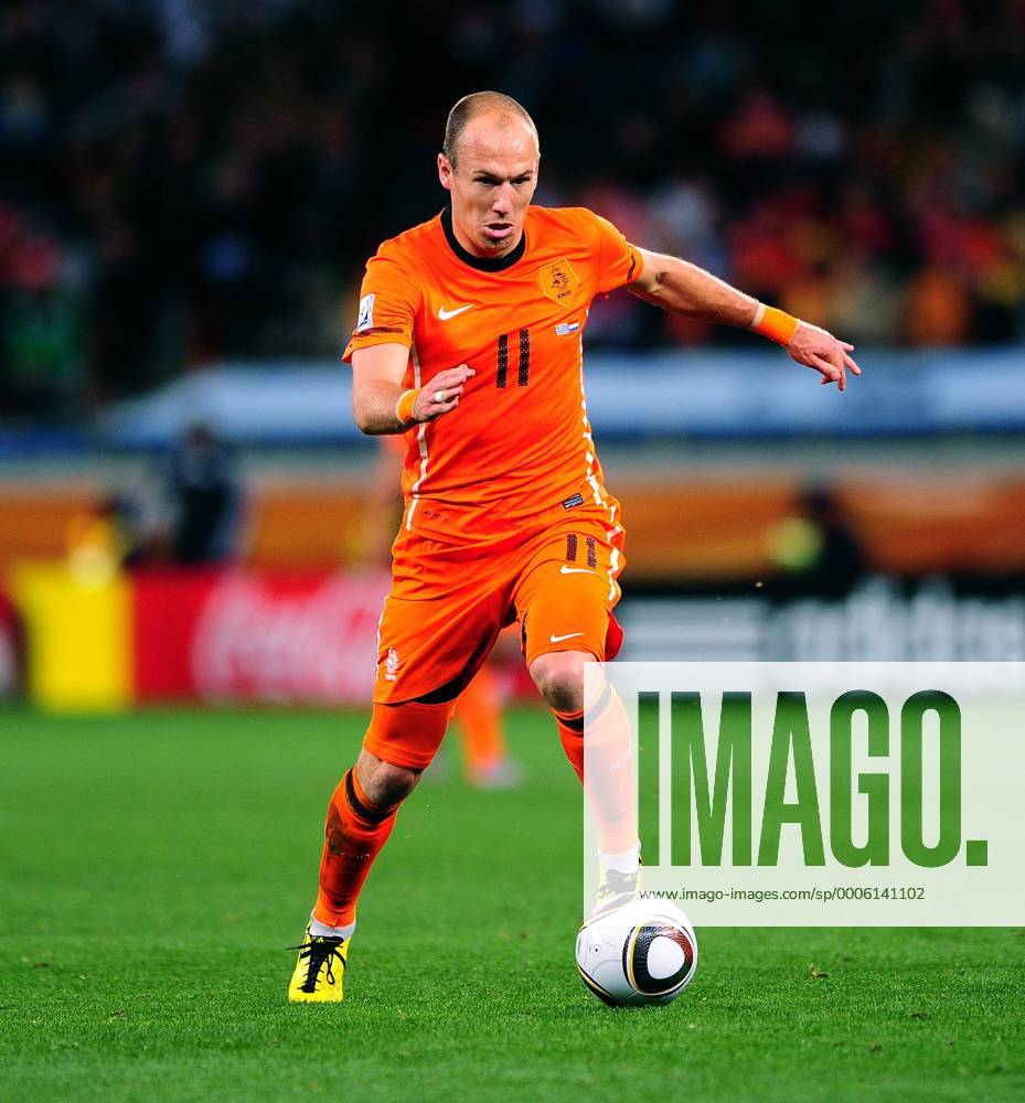 Uruguay (blau) - Niederlande (orange), Arjen ROBBEN (Holland)