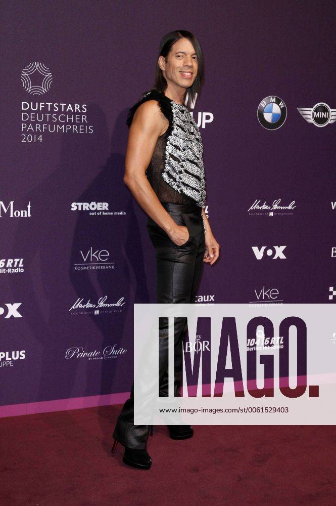 Jorge Gonzalez bei der Verleihung des Deutschen Parfumpreises Duftstars 2014 in der Arena. Berlin