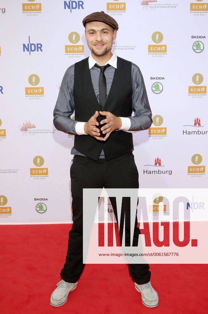 Max Mutzke bei der Verleihung vom Musikpreis Echo Jazz 2014 auf Kampnagel. Hamburg