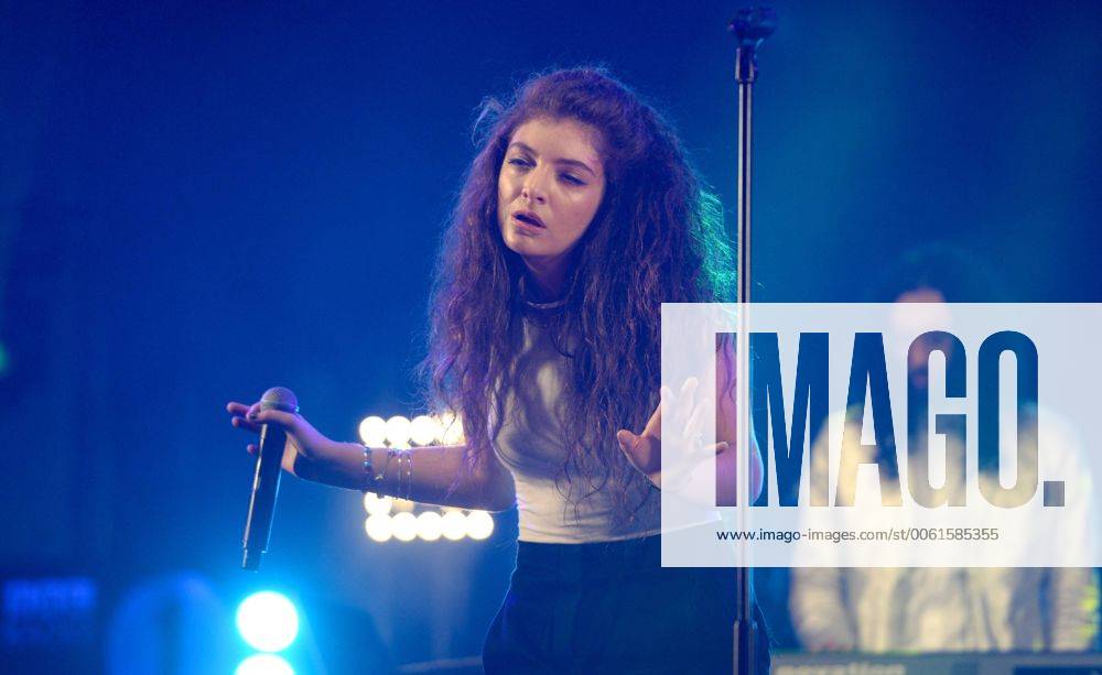 New Zealand singer-songwriter Lorde performs live during BBC Radio 1 s Big Weekend in Glasgow, England on May 24, 2014. LON20140524212