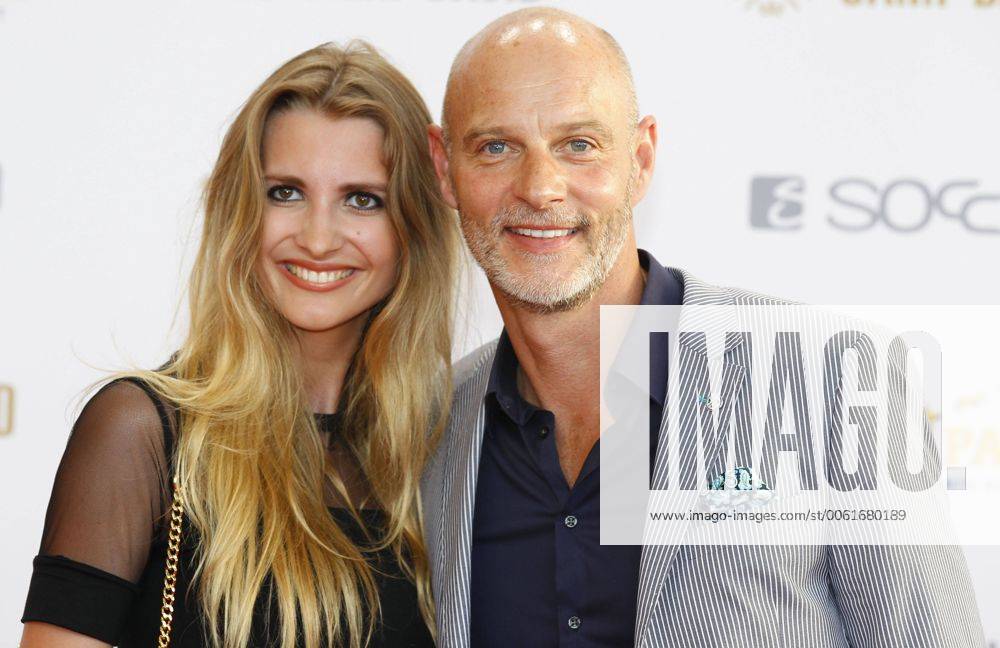 Rust, Germany - Juin 08, 2014: Simon Licht and Theresa Krentzlin attend the Fashion World Camp David and Soccx Store Opening Celebrities attend the Fashion World Camp David and Soccx Store Opening