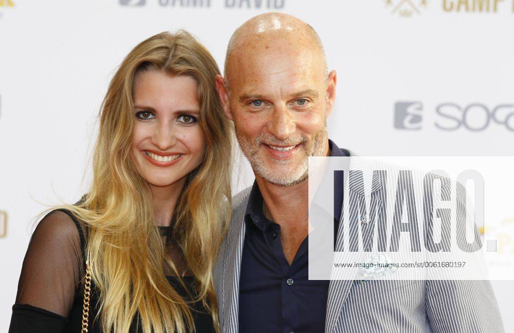 Rust, Germany - Juin 08, 2014: Simon Licht and Theresa Krentzlin attend the Fashion World Camp David and Soccx Store Opening Celebrities attend the Fashion World Camp David and Soccx Store Opening