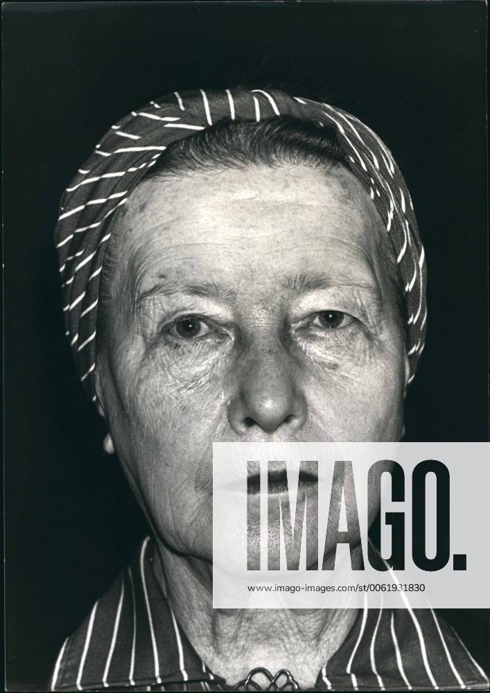 Jun. 12, 1978 - Simone De Beauvoir, French author - ZUMAk09