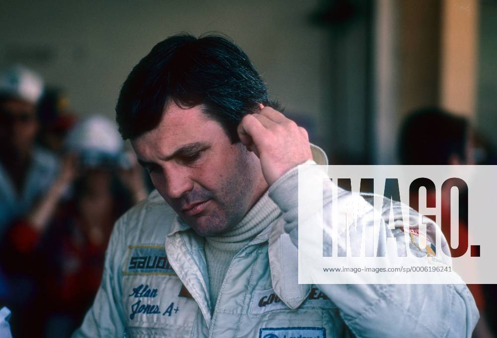 Alan Jones (Australien Williams Ford) - Motorsport Grand Prix Herren Großer Preis von Argentinien 1980, Formel 1 WM, F1, F, GP Porträt Buenos Aires