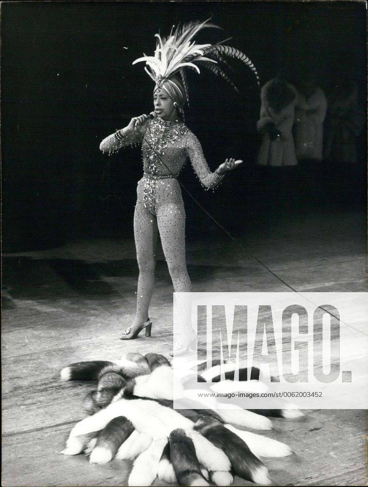 IMAGO ICONS: Josephine Baker Nov. 28, 1973 - Josephine Baker at a Gala at Versailles - ZUMAk09