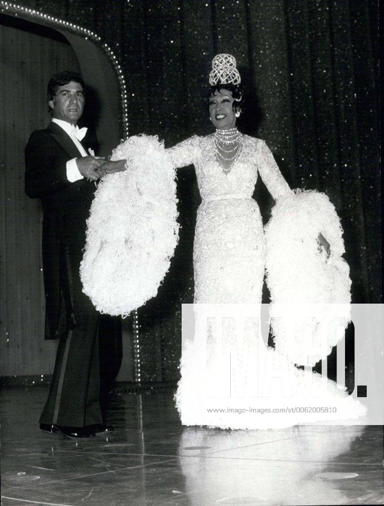 IMAGO ICONS: Josephine Baker Aug. 09, 1974 - Josephine Baker at the Red Cross Gala in Monte-Carlo - ZUMAk09