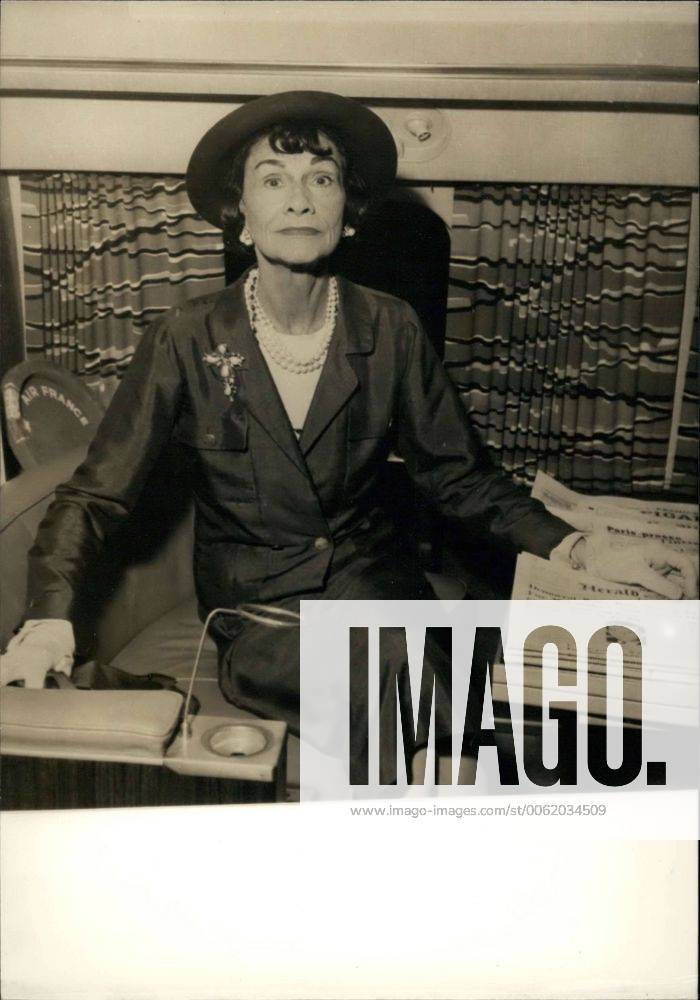 IMAGO ICONS: Coco Chanel Apr. 09, 2012 - Going to an exhibit on taste and French clothing, Coco Chanel left Orly airport this morning for New York. She will then go to Dallas, Texas. Chanel is pictured leaving Orly. - ZUMAk09