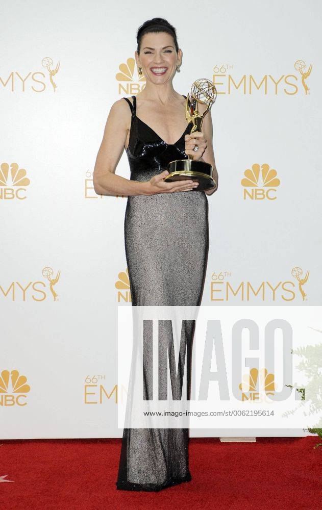 Julianna Margulies 66TH ANNUAL PRIMETIME EMMY AWARDS: PRESSROOM Los Angeles Patrick Rideaux PicturePerfect