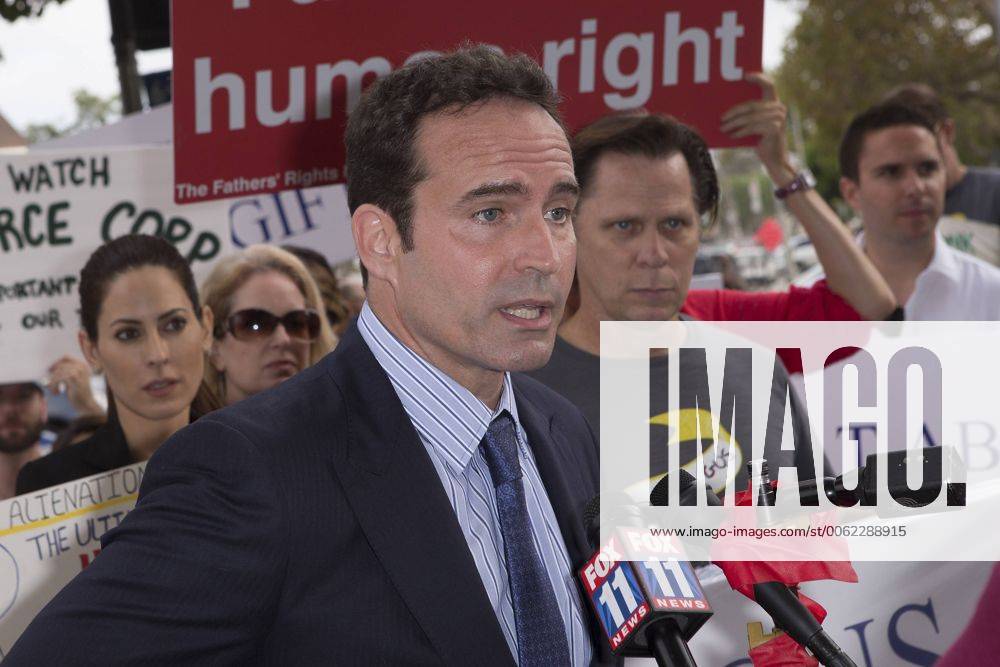 Jason Patric, Actor, Activist and Founder of Stand Up for Gus - Protest in support of Patrics fight to be recognized as the father of a four-year-old boy, Gus - Los Angeles - 02 09 2014 ChrisElise PanoramicUSA